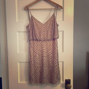 Beaded cocktail dress